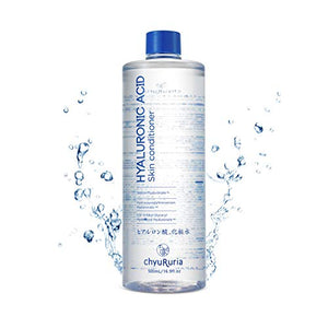 Chyururia Hyaluronic Acid Skin Conditioner, Face Toner for Dry and Normal Skin, Product of Japan - 16.9 fl. oz