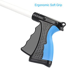 Load image into Gallery viewer, Reacher Grabber Tool, 32" Foldable Grabbers for Elderly, Lightweight Extra Long Handy Trash Claw Grabber, Reaching Assist Tool for Trash Pick Up, Nabber, Litter Picker, Arm Extension (Orange) (Blue1)
