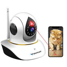 Load image into Gallery viewer, Pet Camera, VSTARCAM Dog Camera with Laser Wireless Cat Camera 1080P Baby Monitor Camera with 2 Way Audio, Night Vision Sound Motion Alerts, APP Remote Control Home Security Camera for Pet &amp; Baby
