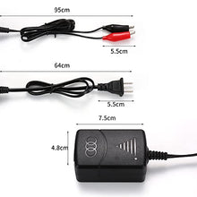 Load image into Gallery viewer, 12V Sealed Lead Acid (SLA) Battery Charger 1300mA, with Short Circuit Protection
