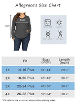 Load image into Gallery viewer, ALLEGRACE Women Plus Size Lightweight Knit Pullover Sweaters Long Sleeve Sweater Shirts Army Green 1X
