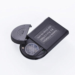 Digital Display Pocket Scale, Intelligent Kitchen Scale,0.01~200g Gram Mini Lighter Style Weigh Gram Scale Balance Weight Kitchen Scale for Jewelry, Herb, Food, Cooking, Nutritions