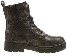 Load image into Gallery viewer, Dockers by Gerli Girls Winter Fashion Boot, Black Silver, 6 Big Kid
