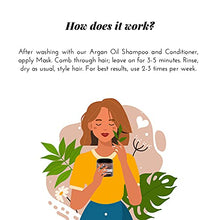 Load image into Gallery viewer, artnaturals Argan Hair Mask Conditioner - (8 Oz/226g) - Deep Conditioning Treatment - Organic Jojoba Oil, Aloe Vera &amp; Keratin - Repair Dry, Damaged, Color Treated, Natural Hair Growth - Sulfate Free
