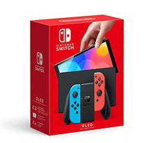 Load image into Gallery viewer, Nintendo Switch – OLED Model w/ Neon Red &amp; Neon Blue Joy-Con
