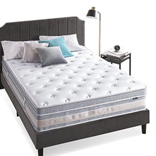 Load image into Gallery viewer, ZINUS 14 Inch Green Tea Cooling Swirl Memory Foam Hybrid Mattress / Pocket Innersprings for Motion Isolation / Edge Support, Queen
