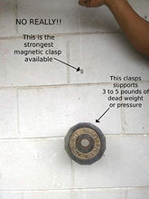 Load image into Gallery viewer, Auras by Osiris -Black Onyx Beaded Necklace for Men - Large Gemstones - Magnetic Clasp - Protection - EMF Protection Necklace Handmade in USA EMF Protection
