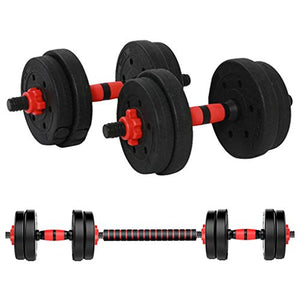 yuai Adjustable Dumbbell Pair, 22LB Dumbbell Set, Dumbbell Combination Environmental Dumbbell Barbell for Strength Training, Weight Loss, Workout Bench, Gym Equipment, and Home Heavy Dumbbells