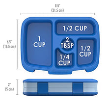 Load image into Gallery viewer, Bentgo® Kids Children’s Lunch Box - Leak-Proof, 5-Compartment Bento-Style Kids Lunch Box - Ideal Portion Sizes for Ages 3 to 7 - BPA-Free, Dishwasher Safe, Food-Safe Materials (Blue)
