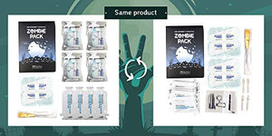 SKIN1004 Zombie Pack - Wash off Face Mask for Aging Skin, Fine Lines Wrinkles, Enlarged Pores, Dryness, Lifting and Hydrating (1 Box (Halloween Edition))