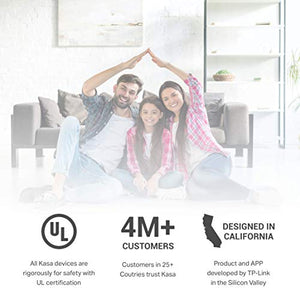 Kasa Smart Plug by TP-Link, Smart Home WiFi Outlet Works with Alexa, Echo, Google Home & IFTTT, No Hub Required, Remote Control, 15 Amp, UL Certified, 1-Pack (HS100)
