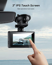Load image into Gallery viewer, Car Camera - Dash Cam Front and Rear, Surfola 4K WiFi GPS Dashboard Camera for Cars, 3" IPS Touchscreen, Sony Sensor, WDR, Super Night Vision, Support 256GB Max
