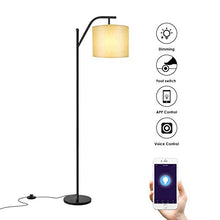 Load image into Gallery viewer, Floor lamp, Wellwerks Smart Light,- Classic Standing Industrial Arc Light with Lamp Shade, Modern Floor Lamp for Bedroom, Living Room, Study Room
