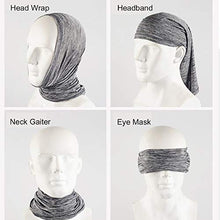 Load image into Gallery viewer, Headband 12 in 1 Multifunctional Face Mask Anti Dust Wind UV Sun Neck Headwear Motorcycle for Women Men Face Scarf Bandana
