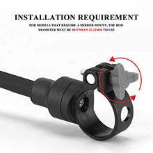 Load image into Gallery viewer, ROCK BROS Bike Mirror Handlebar Mount Safe Rear View Mirror Adjustable 360°Rotatable HD Wide Angle Cycling Biking Clear Acrylic Convex Mirror Bike Bicycle Accessories for Men Women
