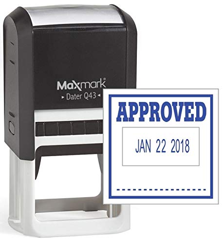 MaxMark Q43 (Large Size) Date Stamp with