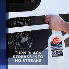 Load image into Gallery viewer, 303 Black Streak Remover - Removes Black Streaks and Dirt, Eco-Friendly, Provides A Clean, Streak-Free Finish on RVs, Campers, Pop-Ups, Motorhomes, and Boats, 32oz (30243CSR)
