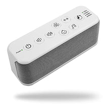 Load image into Gallery viewer, Portable Sound Machines,White Noise Machine with 42 Non Looping Natural Soothing Sounds,Battery or Adapter Charging Options Auto-Off Timer Travel Office Privacy Sound Machine for Adults Baby Kids
