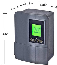 Load image into Gallery viewer, Wohenhao 120W Low Voltage Landscape Lighting Transformer with Built in Dusk-to-Dawn Timer and Astronomical Timer
