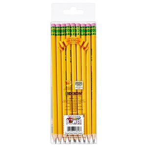 TICONDEROGA Woodcase Pencils 6 Pre-Sharpened Boxes of 18, 108 Pencils Total (13818SP)