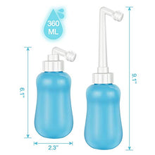 Load image into Gallery viewer, Portable Travel Bidet 360ml Portable Bidet for Toilet Handheld Postpartum Perineal Cleansing Childbirth Cleaner - for Outdoor,Camping,Travling,Driver,Personal Hygiene - with Storage Bag
