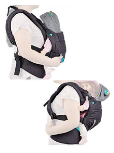 Infantino Cuddle Up Carrier - Ergonomic Bear-Themed, face-in Front Carry and Back Carry, with Removable Character Hood, for Infants and Toddlers, 12-40 lbs