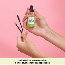 Load image into Gallery viewer, Organic Castor Oil Eyelash Serum by Sky Organics (1 oz) USDA Organic Cold-Pressed 100% Pure Castor Oil Natural Eyelash Serum Hexane-free Castor Oil with Mascara Brushes for Eyelashes and Eyebrows
