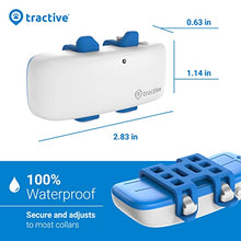 Load image into Gallery viewer, Tractive Waterproof GPS Dog Tracker - Location &amp; Activity, Unlimited Range &amp; Works with Any Collar (White)
