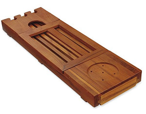 Conair Home Solid Teak Bathtub Tray