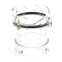 Load image into Gallery viewer, Camco Sewer Hose Adapter - Attaches to RV Outlet Connection , Extends connection for Easier Hookup- Transparent Adapter Allows You to View When Tank is Cleared - 3.5&quot; (39562)
