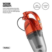 Load image into Gallery viewer, VonHaus 2 in 1 Stick &amp; Handheld Vacuum Cleaner - 600W Corded Upright Vac with Lightweight Design, HEPA Filtration, Extendable Handle, Crevice Tool and Brush Accessories - Ideal for Hardwood Floors
