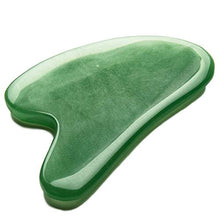Load image into Gallery viewer, Gua Sha Massage Tool for Facial Massage, Jade Gua Sha Tool Green Aventurine, Authentic Gua Sha Stones for Face Skincare and Lymphatic Drainage Tool
