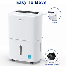 Load image into Gallery viewer, Shinco 3000 Sq.Ft Energy Star Dehumidifier for Medium to Large Rooms and Basements - Quiet Remove Moisture &amp; Control Humidity
