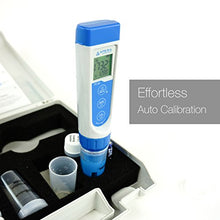 Load image into Gallery viewer, APERA INSTRUMENTS AI316 Premium Series PC60 5-in-1 Waterproof pH/EC (Conductivity) /TDS (ppm) /Salinity (ppt) /Temp. Multi-Parameter Pocket Tester Kit

