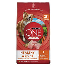 Load image into Gallery viewer, Purina ONE Natural, Weight Control Dry Dog Food, +Plus Healthy Weight Formula - 31.1 lb. Bag
