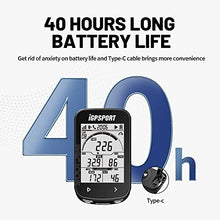 Load image into Gallery viewer, iGPSPORT BSC100S Bike Computer, Cycling Computer GPS Bike Speedometer Waterproof IPX7 with 2.6 inch Auto Backlight Screen, ANT+/BLE5.0 Sensors and 40 Hours Battery Life
