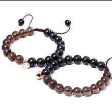 Load image into Gallery viewer, Lightock Magnetic Bracelets for Couples Women Men Long Distance Bracelet for Him and Her Friendship Relationship Gifts (2pcs)
