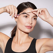 Load image into Gallery viewer, Tweezerman Exclusive Rose Tea Brow Shaping Scissors &amp; Brush
