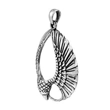 Load image into Gallery viewer, AeraVida Triumphant Eagle Wings .925 Sterling Silver Pendant
