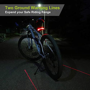 MEILAN X5 Smart Bike Tail Light with Turn Signals and Automatic Brake Light Wireless Remote Control Bike Rear Light Back USB Rechargeable Safety Warning Cycling Light Fits on Any Road Bicycle