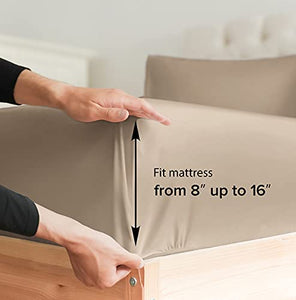 Twin XL Sheet Set - 3 Piece - College Dorm Room Bed Sheets - Hotel Luxury Bed Sheets - Extra Soft Sheets - Deep Pockets - Easy Fit - Breathable & Cooling Sheets – Bed Sheets - Twin - Twin XL Bed Sheet