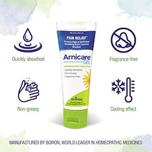 Load image into Gallery viewer, Boiron Arnicare Gel Natural Soothing Relief for Joint Pain, Muscle Pain, Swelling, Soreness, and Stiffness - Non-greasy and Fragrance-Free - 2.6 oz
