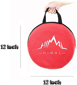 Himal Collapsible Portable Corn Hole Boards With 10 Cornhole Bean Bags And Tic Tac Toe Game 2 Games on 1 Board (2 x 1-feet)