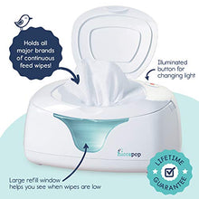 Load image into Gallery viewer, Wipe Warmer and Baby Wet Wipes Dispenser | Holder | Case with Changing Light
