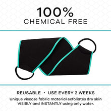 Load image into Gallery viewer, Dermasuri Deep Exfoliating Back Scrubber - 27 Inches Long, 8 Inches Wide - Bath &amp; Shower Body Scrubber - Exfoliator Scrub Tool - Skin Care for Women &amp; Men - Exfoliation Body Scrubber for Shower
