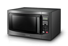 Load image into Gallery viewer, Toshiba EM131A5C-BS Microwave Oven with Smart Sensor, Easy Clean Interior, ECO Mode and Sound On/Off, 1.2 Cu.ft, Black Stainless Steel

