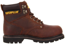 Load image into Gallery viewer, Cat Footwear Men's Second Shift Steel Toe Work Boot, Dark Brown, 9.5
