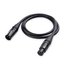 Load image into Gallery viewer, Cable Matters 2-Pack Premium XLR to XLR Microphone Cable 3 Feet &amp; 1/4 Inch TS to TS Electric Guitar Cable
