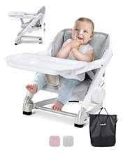 Load image into Gallery viewer, Unilove Feed Me 3 in 1 Dining Booster Seat. Shadow Gray
