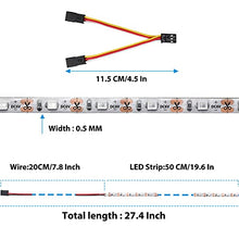 Load image into Gallery viewer, Arbusb RC Light Waterproof RC Led Lights for AR Wing Drone Model Car Truck RC Fixed Wing Airplane Flying Wing Plane Boat Warm White
